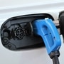 Representational image of an electric car charging