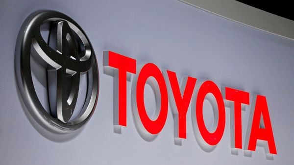 FILE PHOTO: A Toyota logo is displayed at the 89th Geneva International Motor Show in Geneva, Switzerland March 5, 2019. REUTERS/Pierre Albouy/File Photo (REUTERS)