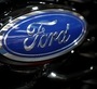 FILE PHOTO: Ford logo is pictured at the 2019 Frankfurt Motor Show (IAA) in Frankfurt, Germany September 10, 2019. REUTERS/Wolfgang Rattay/File Photo