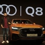 Virat Kohli at the launch of Audi Q8 in Mumbai.