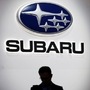A Subaru logo is displayed at the 89th Geneva International Motor Show in Geneva, Switzerland March 5, 2019. REUTERS/Pierre Albouy/Files