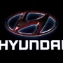 FILE PHOTO: The logo of Hyundai Motor is pictured at the second media day for the Shanghai auto show in Shanghai, China April 17, 2019. REUTERS/Aly Song/File Photo