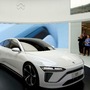 FILE PHOTO: NIO's new electric vehicle (EV) ET7 is unveiled during the media day for Shanghai auto show in Shanghai, China April 16, 2019. REUTERS/Aly Song/File Photo (REUTERS)