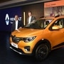 File photo: Renault India CEO & MD Venkatram Mamillapalle (L) and VP-Sales & Marketing Thomas Dubruel during the launch of the company's all new car 'TRIBER', in New Delhi, Wednesday, Aug 28, 2019. (PTI Photo/ Shahbaz Khan)  (PTI)