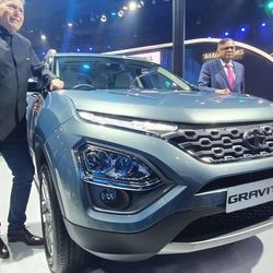 The Gravitas SUV launched by Tata Motors at Auto Expo 2020