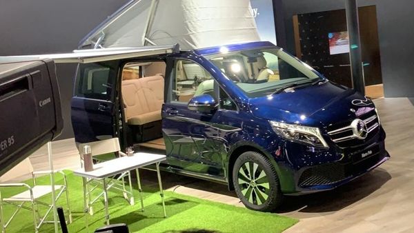 V Class Marco Polo with bed and kitchenette launched by Mercedes