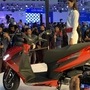 Piaggio showcases SXR160 under the Aprilia brand at Auto Expo 2020 Piaggio showcases SXR160 under the Aprilia brand at Auto Expo 2020