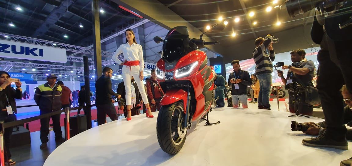 SXR160 at Auto Expo 2020.