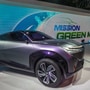 Futuro-e: Maruti Suzuki India showcased this ambitious project at the Auto Expo this year. The company said it will work as a design study for the next generation mobility solutions. The car draws inspiration from geo-organic structural forms occurring in nature. (Bloomberg)