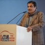 Union Minister Nitin Gadkari at the inauguration of the Auto Expo 2020. (Photo courtesy: Twitter/@AEMotorShow)