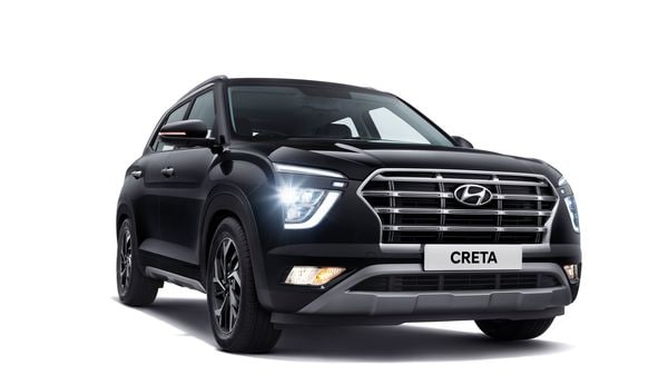 The front profile of new Creta from Hyundai.