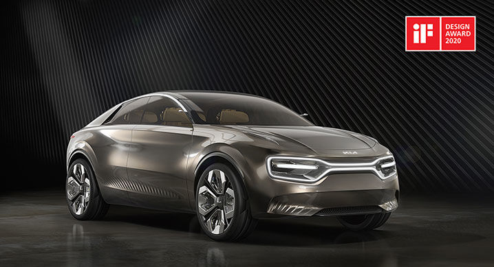The ‘Imagine by Kia’ concept is a pure electric four-door passenger car
