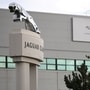 FILE PHOTO: Signs are seen outside the Jaguar Land Rover plant at Halewood in Liverpool, northern England, September 12 , 2016. REUTERS/Phil Noble/File Photo (REUTERS)