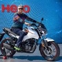 Hero MotoCorp Chairman and Managing Director, Pawan Munjal, unveils the all-new Hero Xtreme 160R bike during Hero World 2020, in Jaipur, Tuesday, Feb. 18, 2020. (PTI Photo) (PTI)