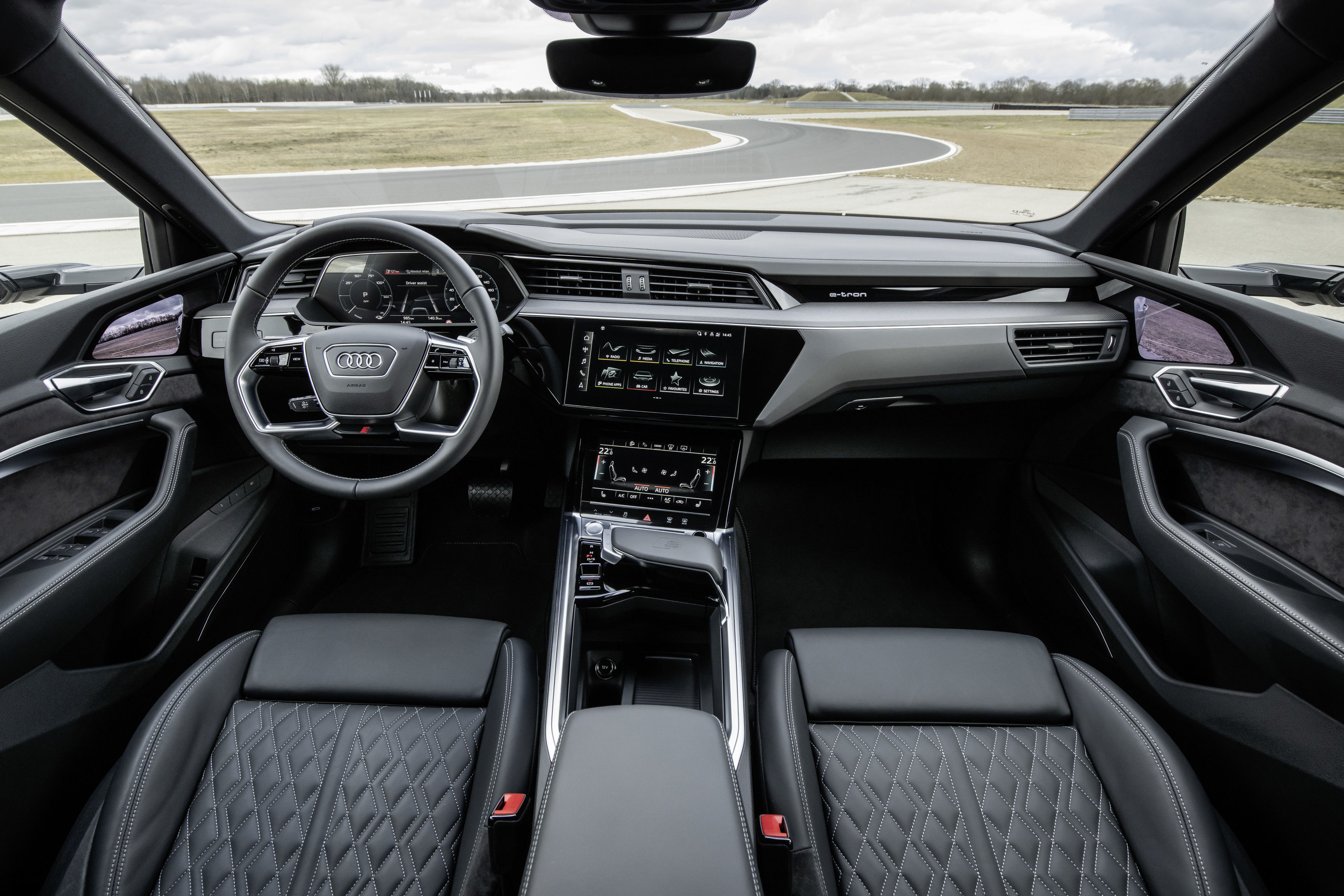 Photo of Audi e-Tron S model interior