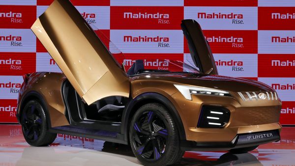 Mahindra Funster EV concept will be a design inspiration to the upcoming XUV500. (Reuters)