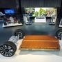 A new modular platform and battery system named Ultium is unveiled by General Motors at the Design Dome on the GM Tech Center campus in Warren, Michigan, US. (via REUTERS)
