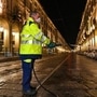 A sweeping lockdown is in place in Italy to try to slow down the spread of coronavirus epidemic. File photo. (AP)