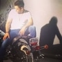File photo of MS Dhoni with his Harley-Davidson Fat Boy. (Courtesy: Instagram/mahi7781)