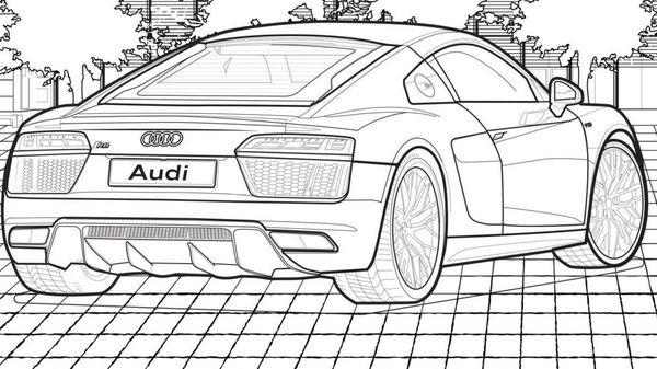 Returning to basics: Car makers offer colouring books to help in lock ...