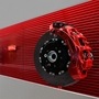 File photo: A braking system for Ferrari (R) is seen at Brembo headquarters in Bergamo, Italy. (REUTERS)