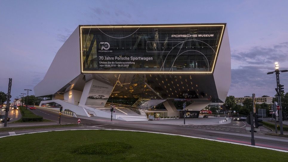 The Porsche museum The Porsche museum