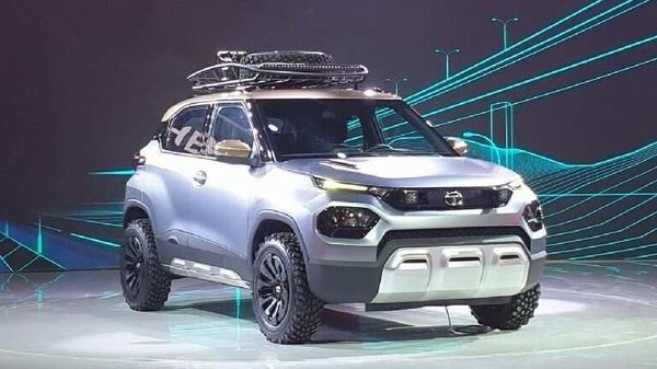 File: Tata HBX (near-production concept) at Auto Expo 2020