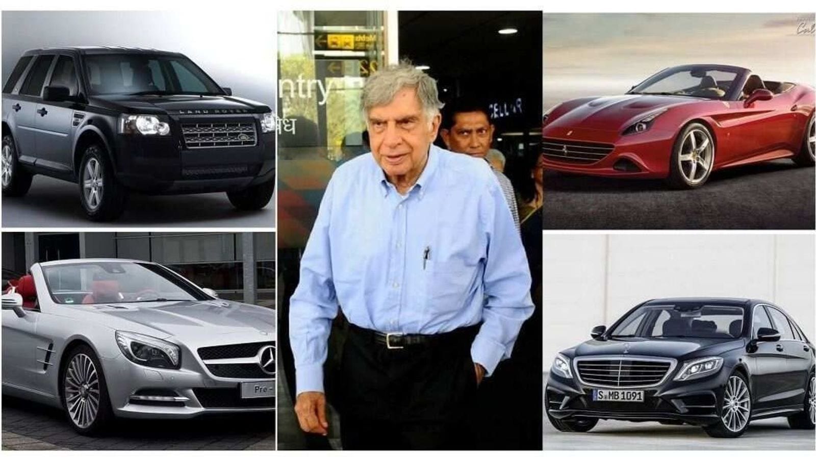Ratan Tata and his modest to lavish car collection | HT Auto