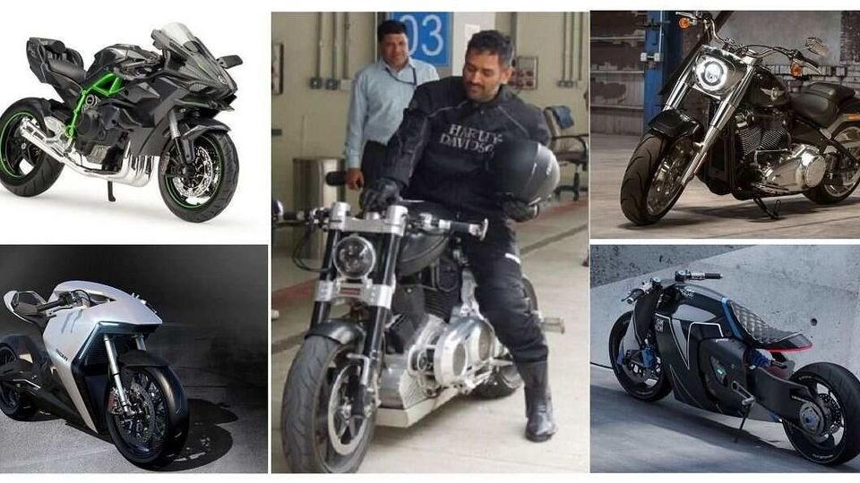 Ms Dhoni S Bike Collection From Ninja H2 To Confederate X132 Hellcat