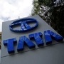 File photo: Tata Motors logos are seen at their showroom in Mumbai. (REUTERS)