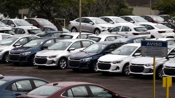 Cars are pictured at the General Motors Co plant. File photo used for representational purpose only. (REUTERS)