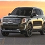 Kia Seltos (left) and Kia Telluride (right)