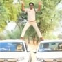  ₹5,000 fine was slapped against Manoj Yadav, the SHO of Narsinghgarh in Damoh district of Madhya Pradesh, for this stunt copying Bollywood actor Ajay Devgn.