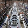 FILE PHOTO: Employees work on a production line inside a Dongfeng Honda factory after lockdown measures in Wuhan, the capital of Hubei province. (REUTERS)