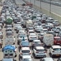 Traffic congestion seen at Delhi-UP border during lockdown 4.0. (PTI)