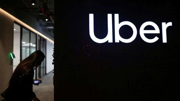 Uber's logo is pictured at its office in Bogota, Colombia, December 12, 2019. Picture taken December 12, 2019. REUTERS/Luisa Gonzalez/Files (REUTERS)