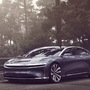 The debut Air model, which is expected to sell for more than $100,000, can be ordered online. Photo courtesy: Lucid Motors