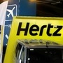 File Photo: Logos of car rental company Hertz are seen outside Paris Charles de Gaulle airport in Roissy-en-France. (REUTERS)