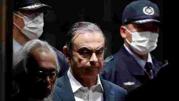 File photo: Former Nissan Motor Chairman Carlos Ghosn leaves the Tokyo Detention House in Tokyo, Japan, April 25, 2019.