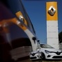 A logo of Renault carmaker is pictured at a dealership in Nantes, France. (REUTERS)