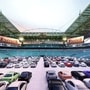 The Hard Rock Stadium in Florida can accommodate up to 230 cars. Photo courtesy: Hard Rock Stadium/https://hardrockstadium.com/Theater/