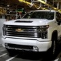 FILE PHOTO: A Chevrolet 2020 heavy-duty pickup truck is seen at the General Motors Flint Assembly Plant in Flint, Michigan, US. (REUTERS)