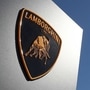 A logo of Lamborghini is seen outside a car dealer in Brussels, Belgium. (File photo used for representational purpose) (REUTERS)
