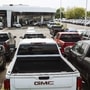 Vehicles are displayed for sale at a General Motors Co. Buick and GMC car dealership in Woodbridge, New Jersey, US (Bloomberg)