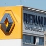 A Renault logo is seen at the main entrance of the Renault factory in Choisy-le-Roi near Paris, France. (REUTERS)