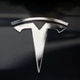 File photo: A Tesla logo. (REUTERS)
