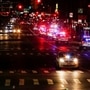 NYPD officers secure the Soho area to prevent looters during curfew following demonstrations in reaction to the death in Minneapolis police custody of George Floyd. (REUTERS)