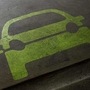 A sign is painted on a parking space for electric cars. (Representational File Photo)