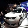 File photo: A Waymo autonomous vehicle is displayed at the Fiat Chrysler Automobiles booth during the 2019 CES in Las Vegas. (REUTERS)