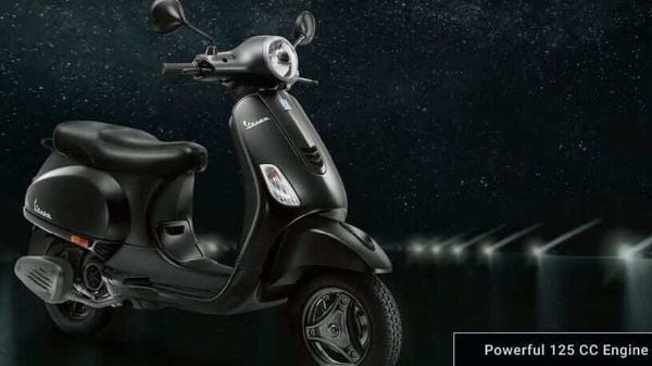 black vespa